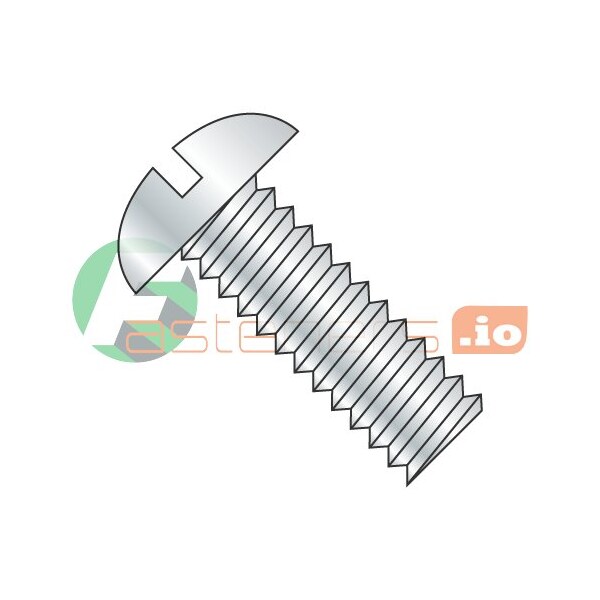 Newport Fasteners #10-32 x 3/16 in Slotted Round Machine Screw, Zinc Plated Steel, 10000 PK 774583 - main